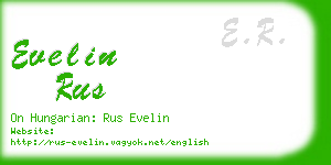 evelin rus business card